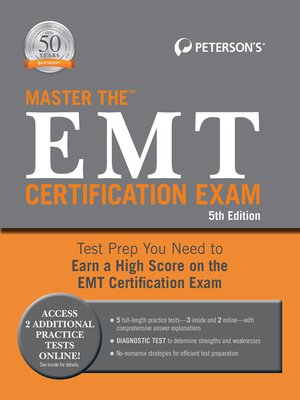 cover image of Master the EMT Certification Exam